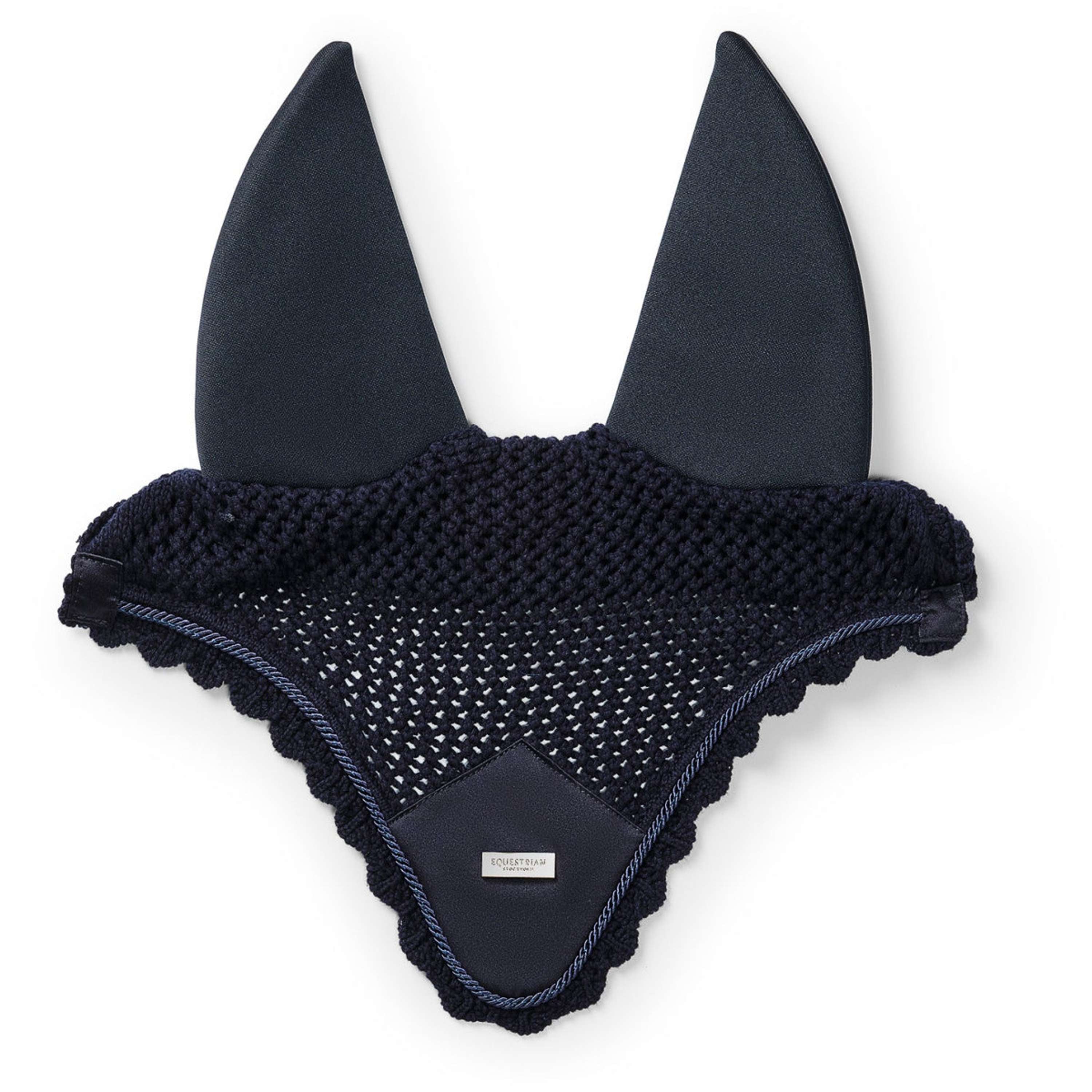 Equestrian Stockholm Fliegenhaube Soundless Navy/Silber