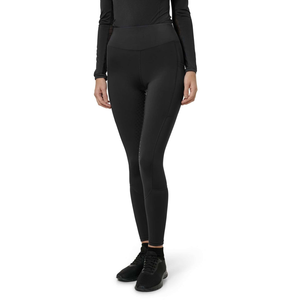 Equestrian Stockholm Reitleggings Movement Dressage All Black