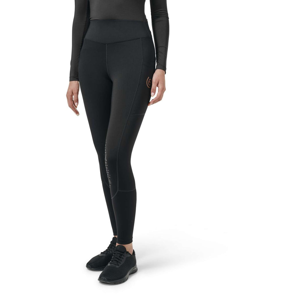 Equestrian Stockholm Reitleggings Movement Jump All Black