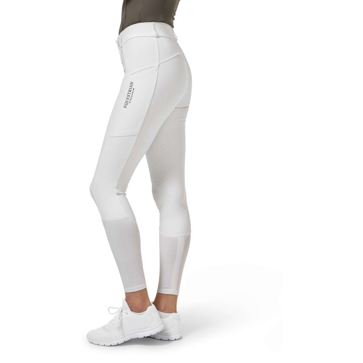 Equestrian Stockholm Reithose Elite Dressage Weiß