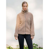 Equestrian Stockholm Fleecejacke Sand