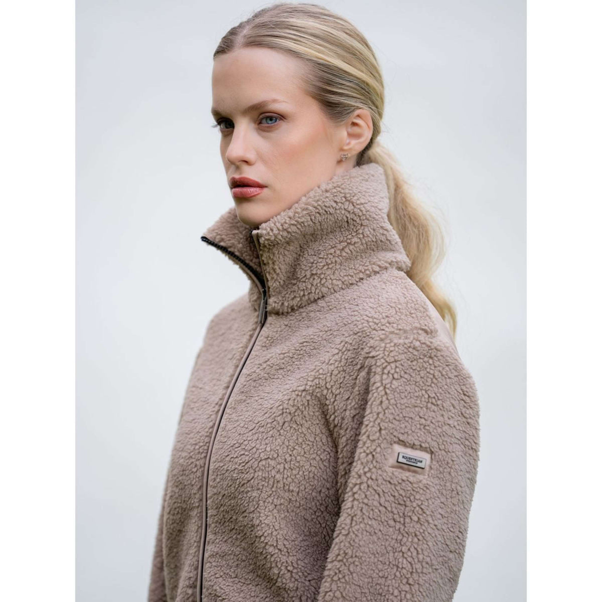 Equestrian Stockholm Fleecejacke Sand