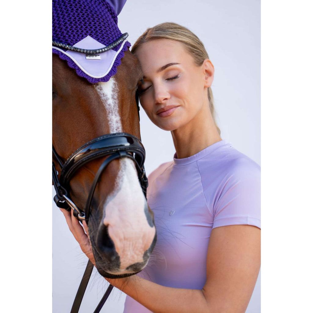 Equestrian Stockholm Shirt Dynamic Short Sleeve Lavendel