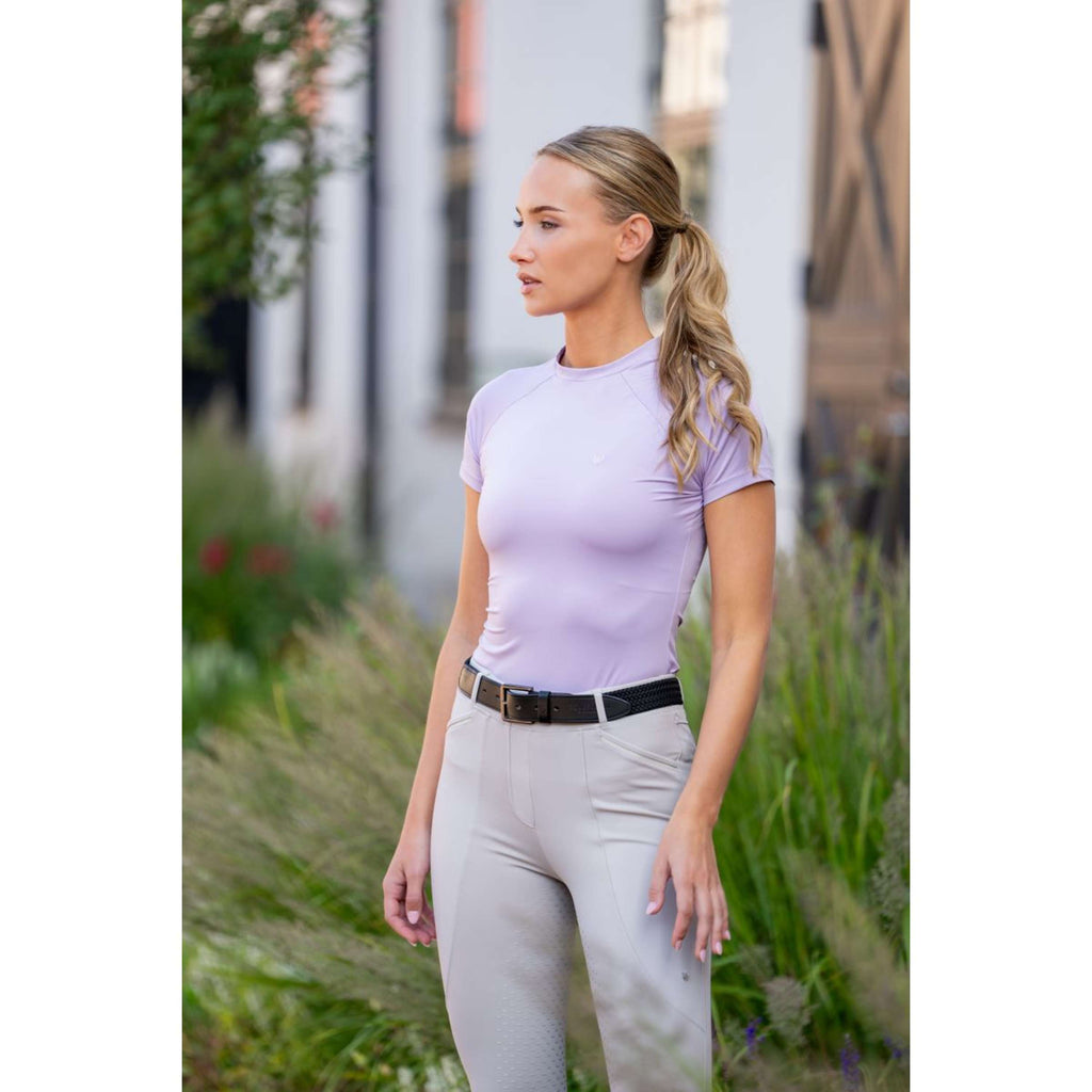 Equestrian Stockholm Shirt Dynamic Short Sleeve Lavendel