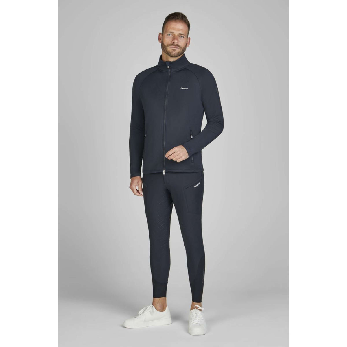 Eskadron Shirt Fanatics Zip Herren Navy