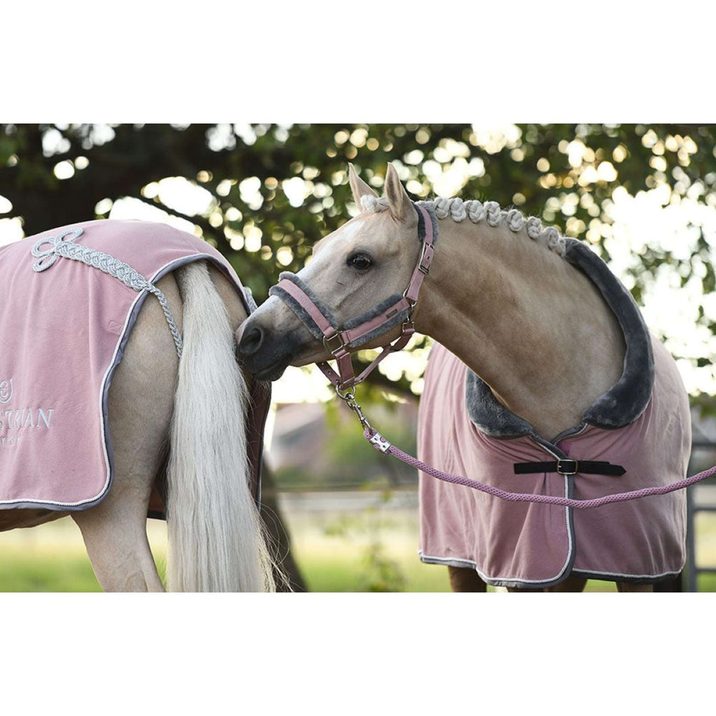 Equestrian Stockholm Halfter & Strick Fur Rosa