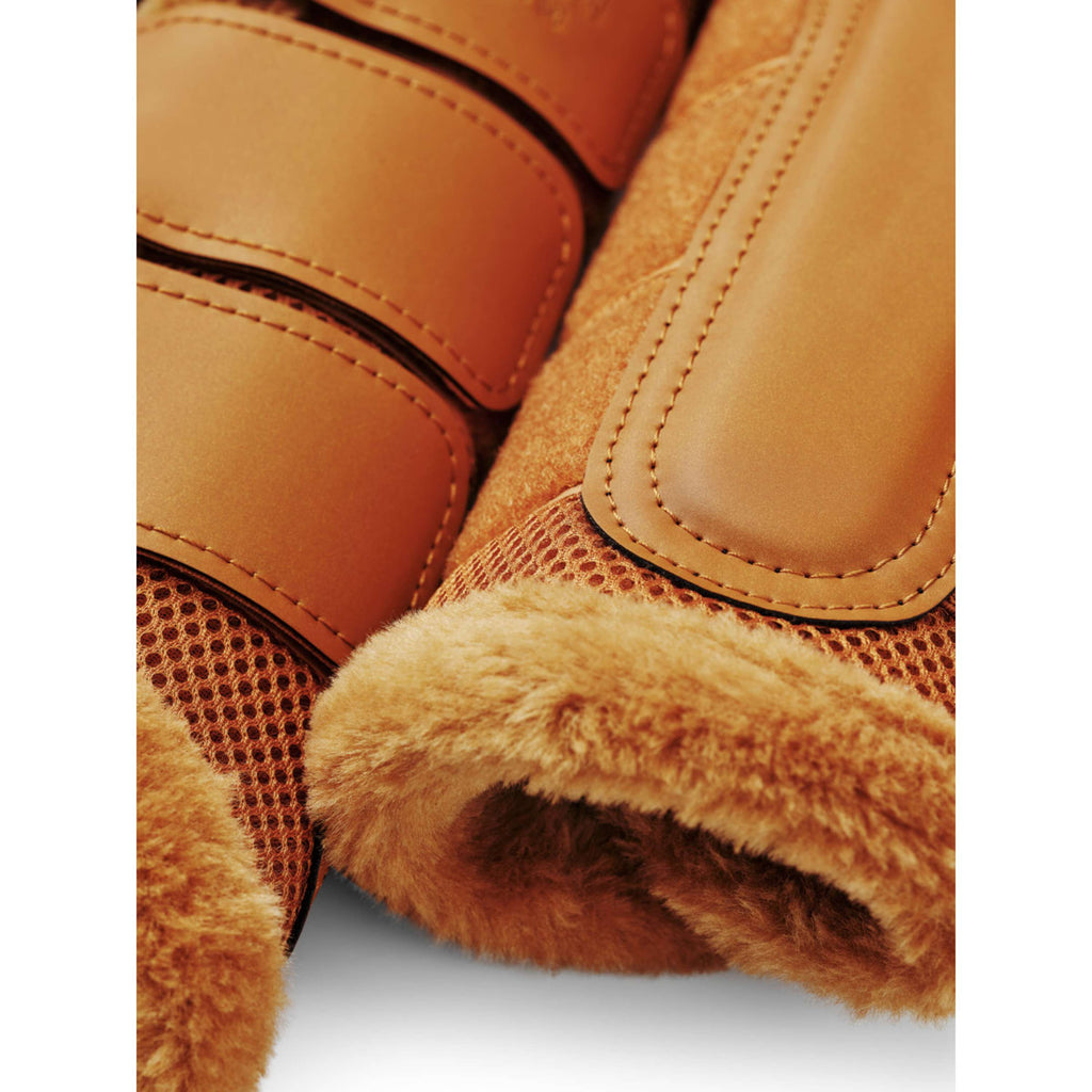 Equestrian Stockholm Gamaschen Fur Mesh Chestnut