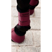 Equestrian Stockholm Gamaschen Fur Mesh Merlot