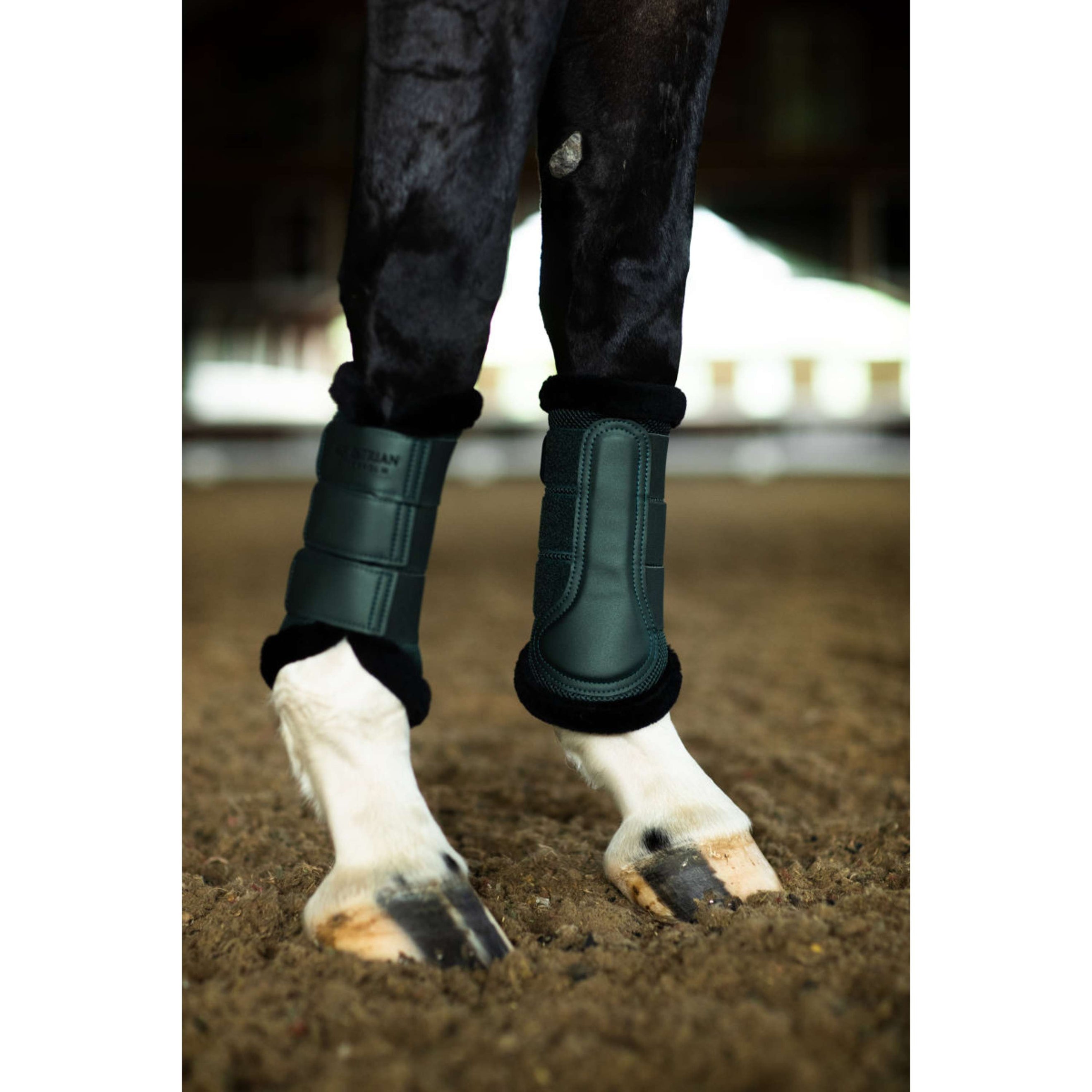 Equestrian Stockholm Gamaschen Fur Mesh Sycamore Green Equestrian Stockholm Gamaschen Fur Mesh Sycamore Green