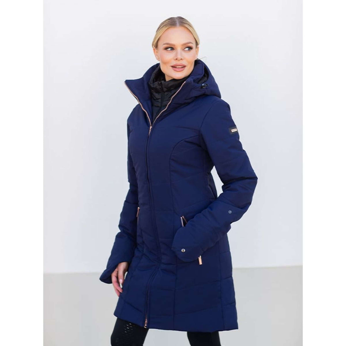 Equestrian Stockholm Winterjacke Denali Lagoon Blush