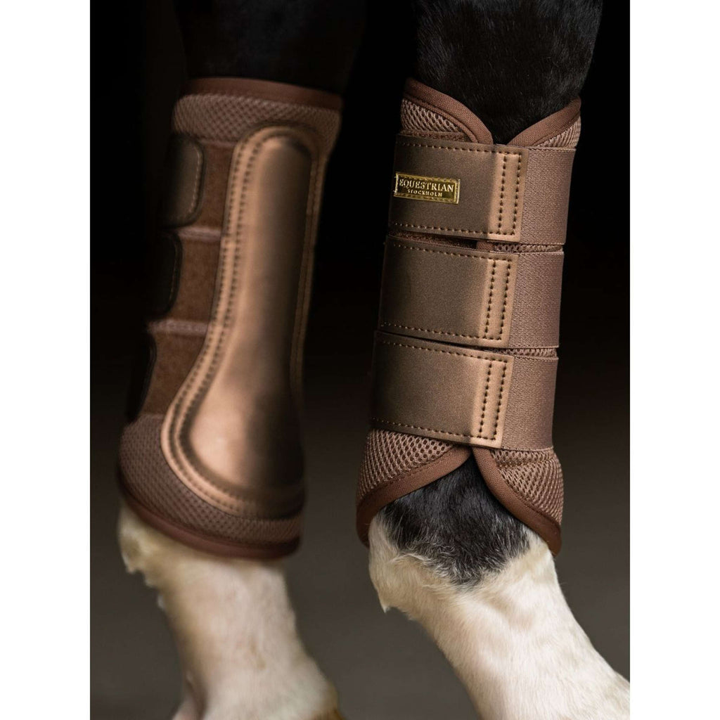 Equestrian Stockholm Gamaschen Classic Mesh Champagne