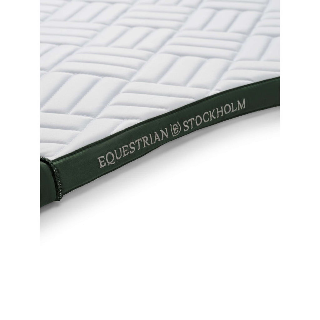 Equestrian Stockholm Schabracke Modern Springen Weiß/Sycamore Green