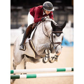 Equestrian Stockholm Fliegenhaube Padded Schwarz/Silber