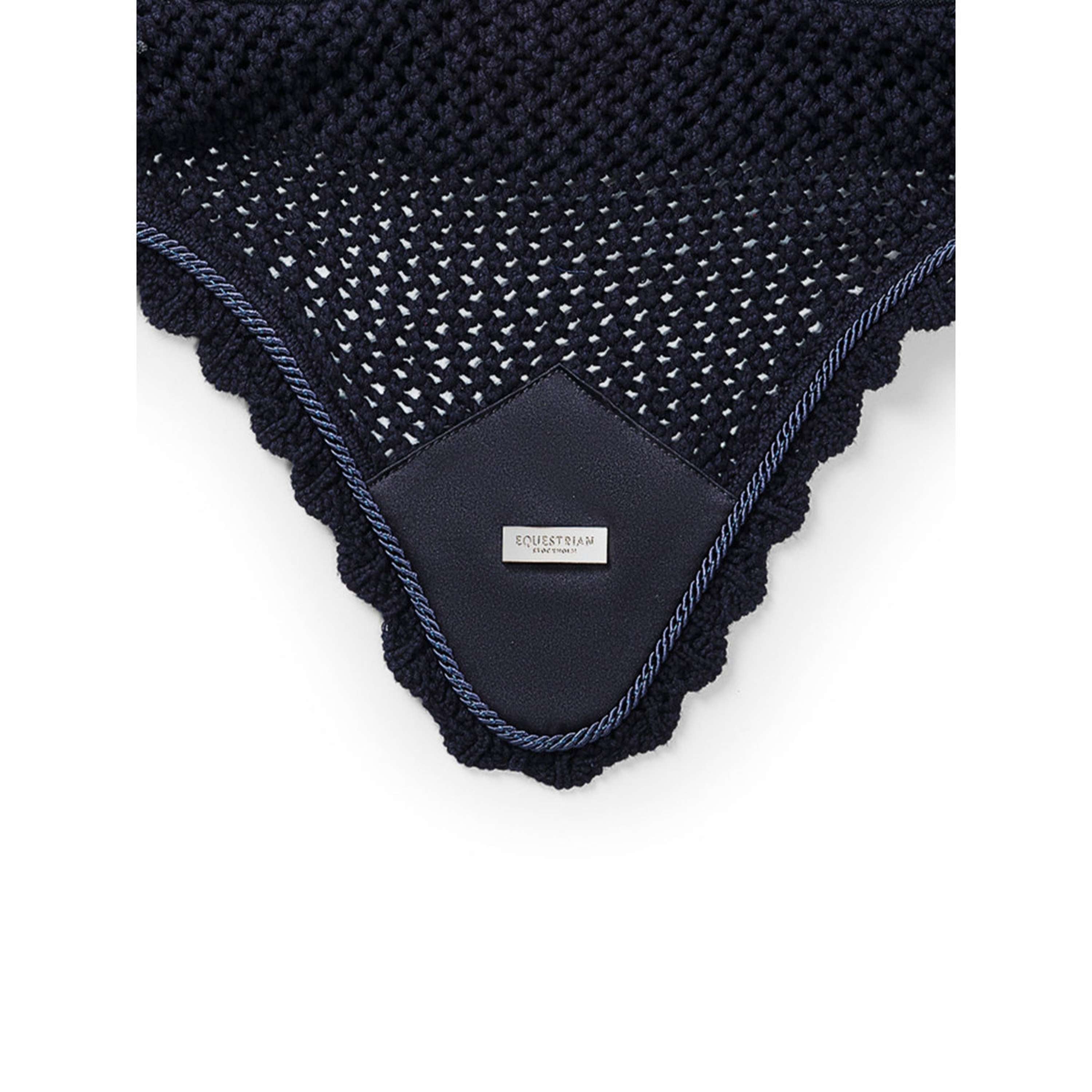Equestrian Stockholm Fliegenhaube Soundless Navy/Silber