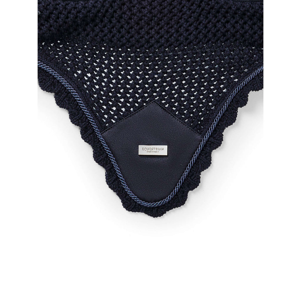 Equestrian Stockholm Fliegenhaube Soundless Navy/Silber