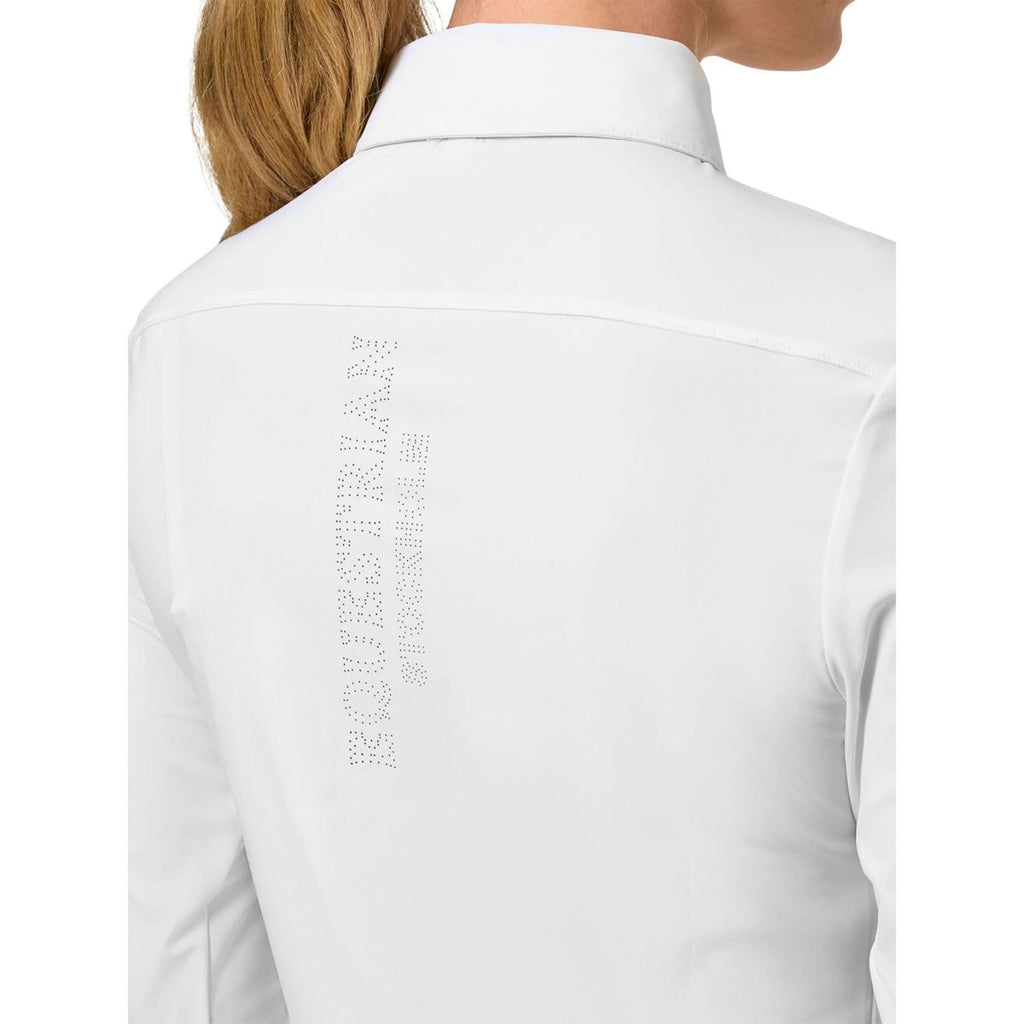 Equestrian Stockholm Turniershirt Performance Weiß