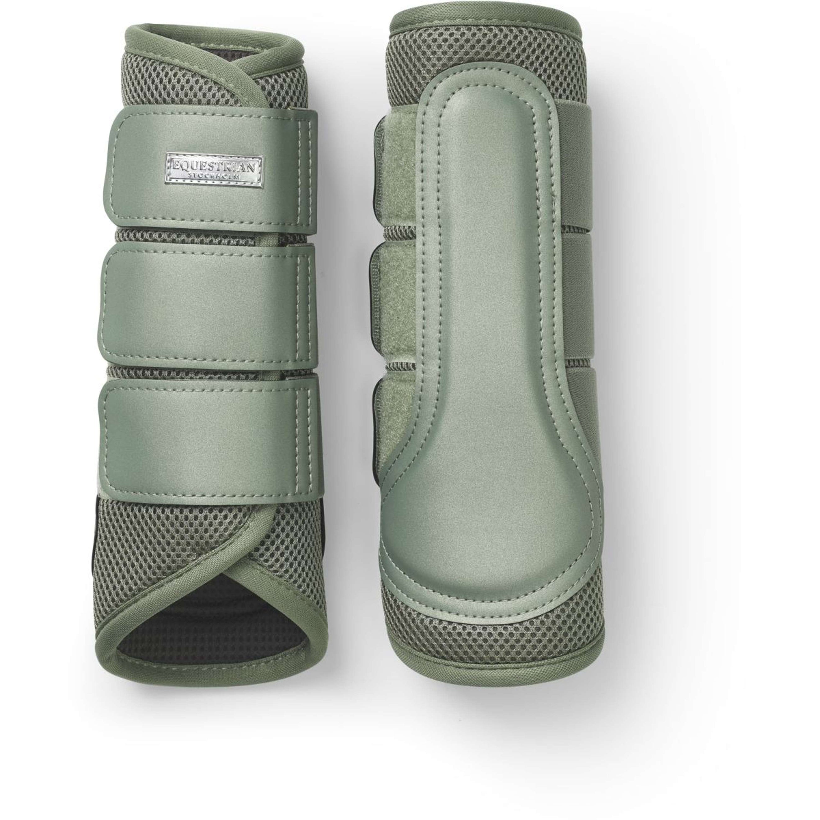 Equestrian Stockholm Gamaschen Classic Mesh Pistachio White Equestrian Stockholm Gamaschen Classic Mesh Pistachio White