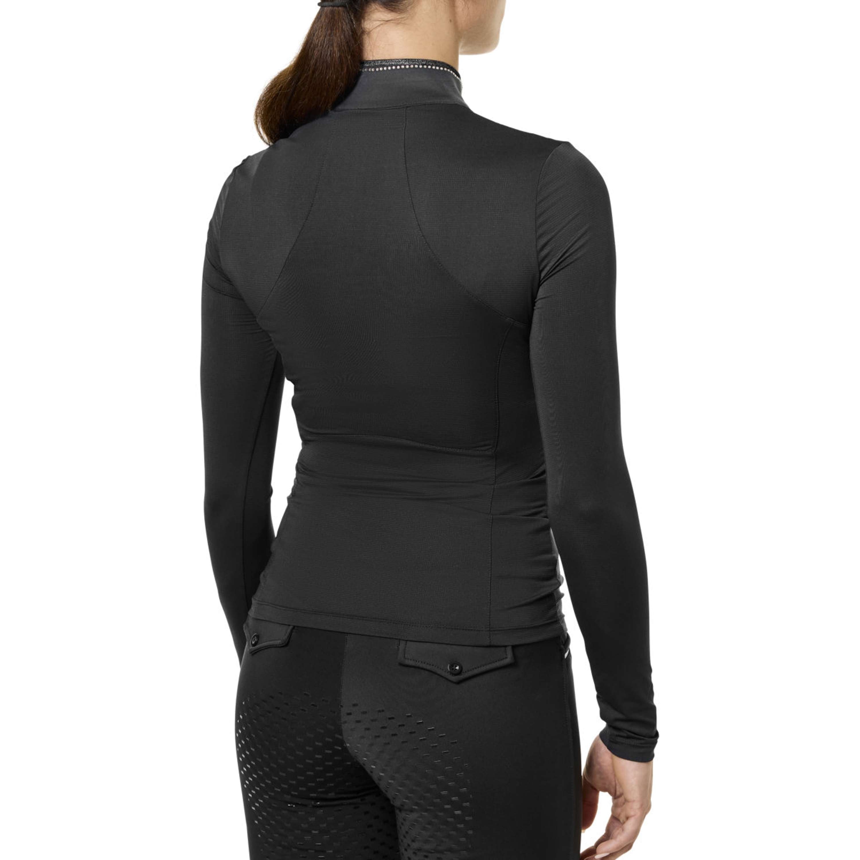 Equestrian Stockholm Shirt Revenew Black Glimmer