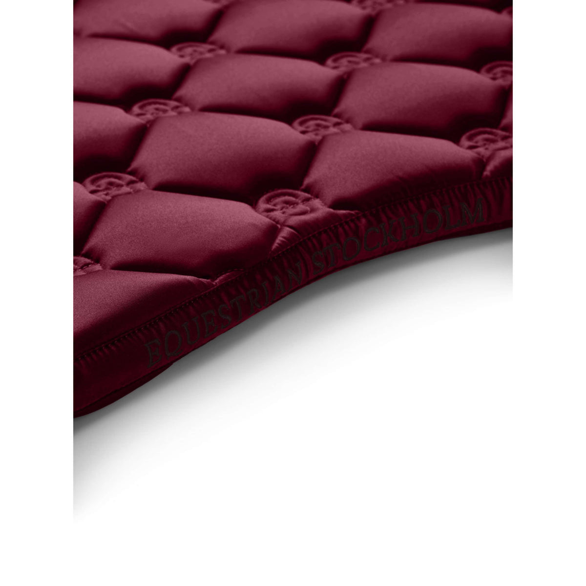 Equestrian Stockholm Schabracke Satin Springen Merlot