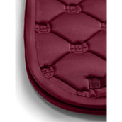Equestrian Stockholm Schabracke Satin Dressur Merlot