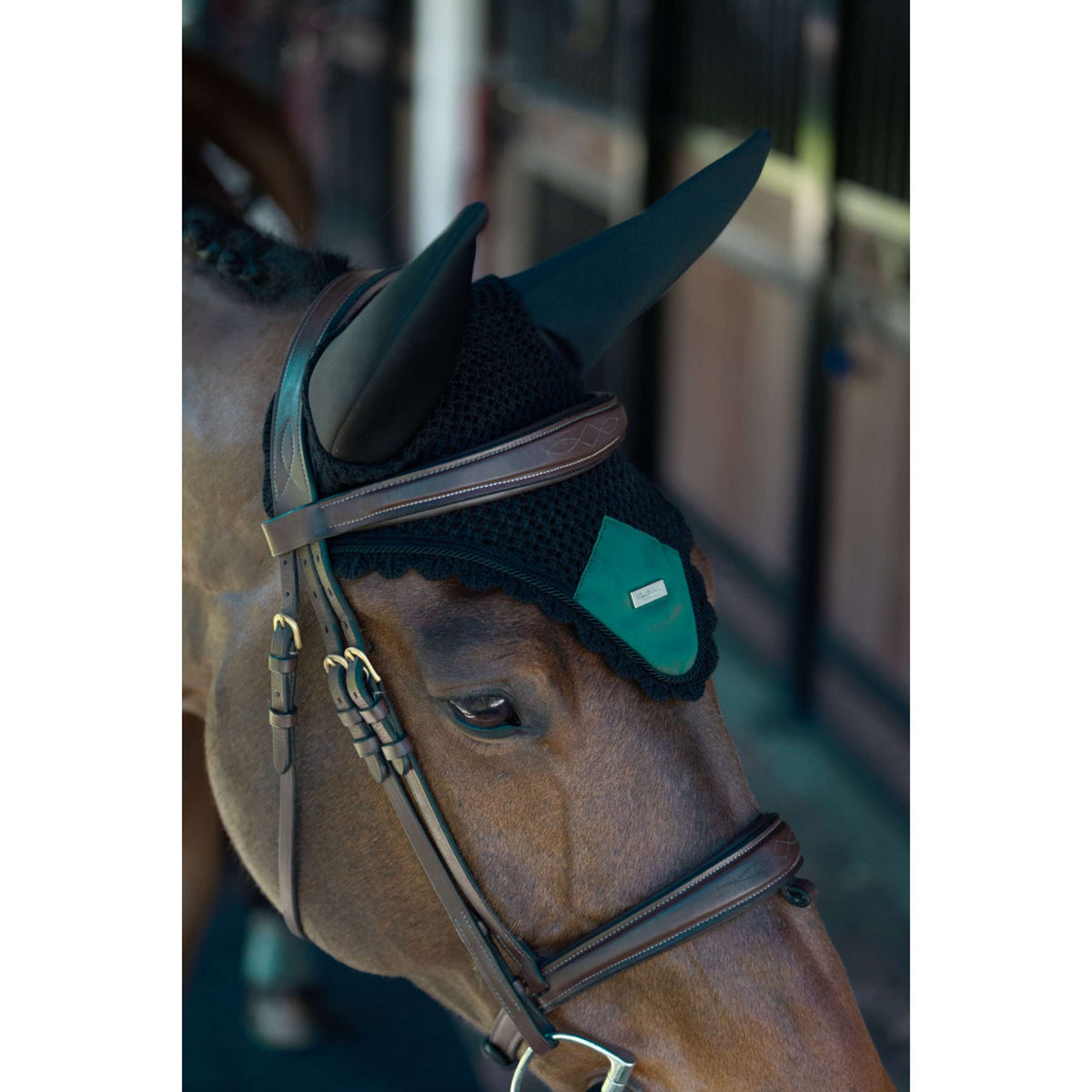 Equestrian Stockholm Fliegenhaube Soundless Sycamore Green