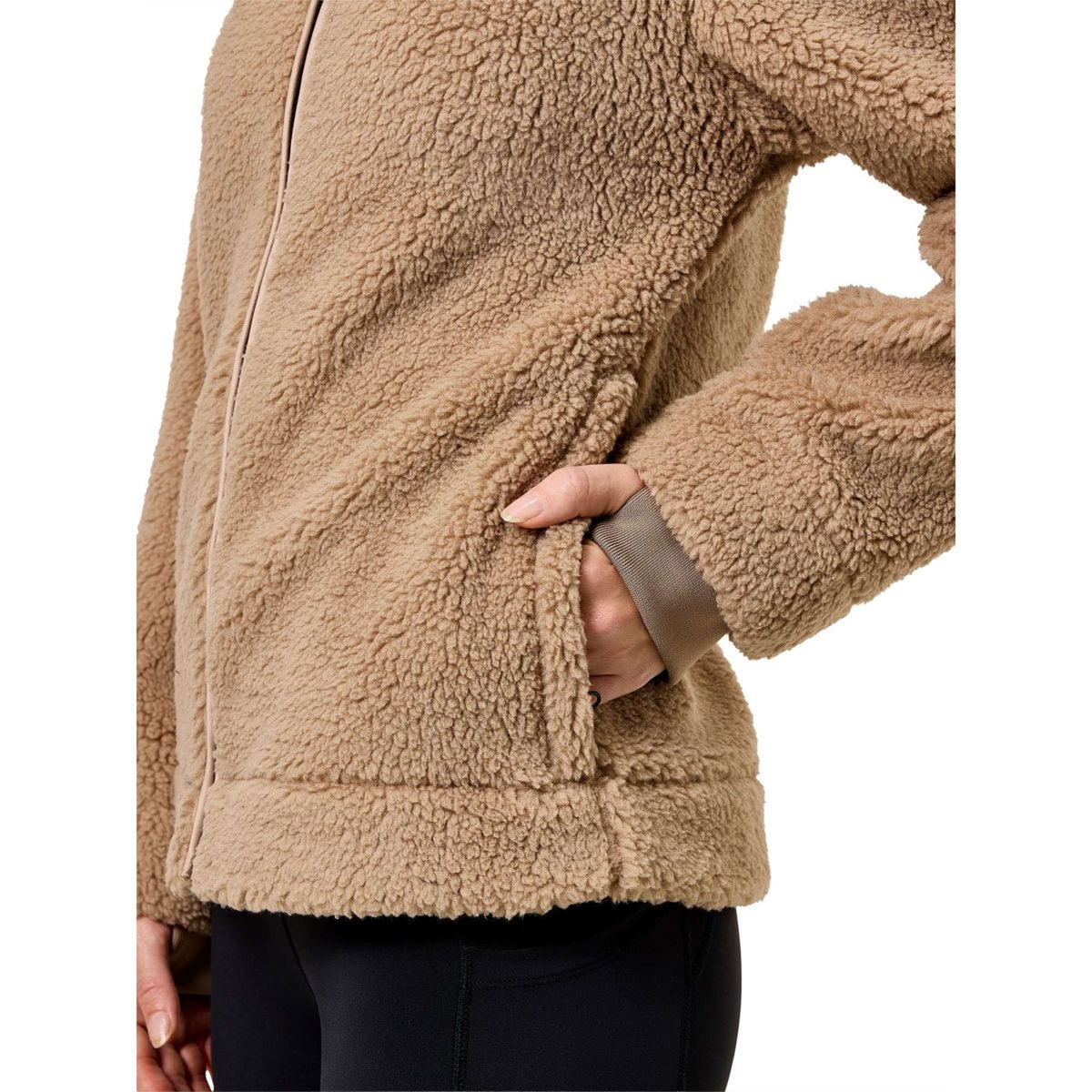 Equestrian Stockholm Fleecejacke Sand