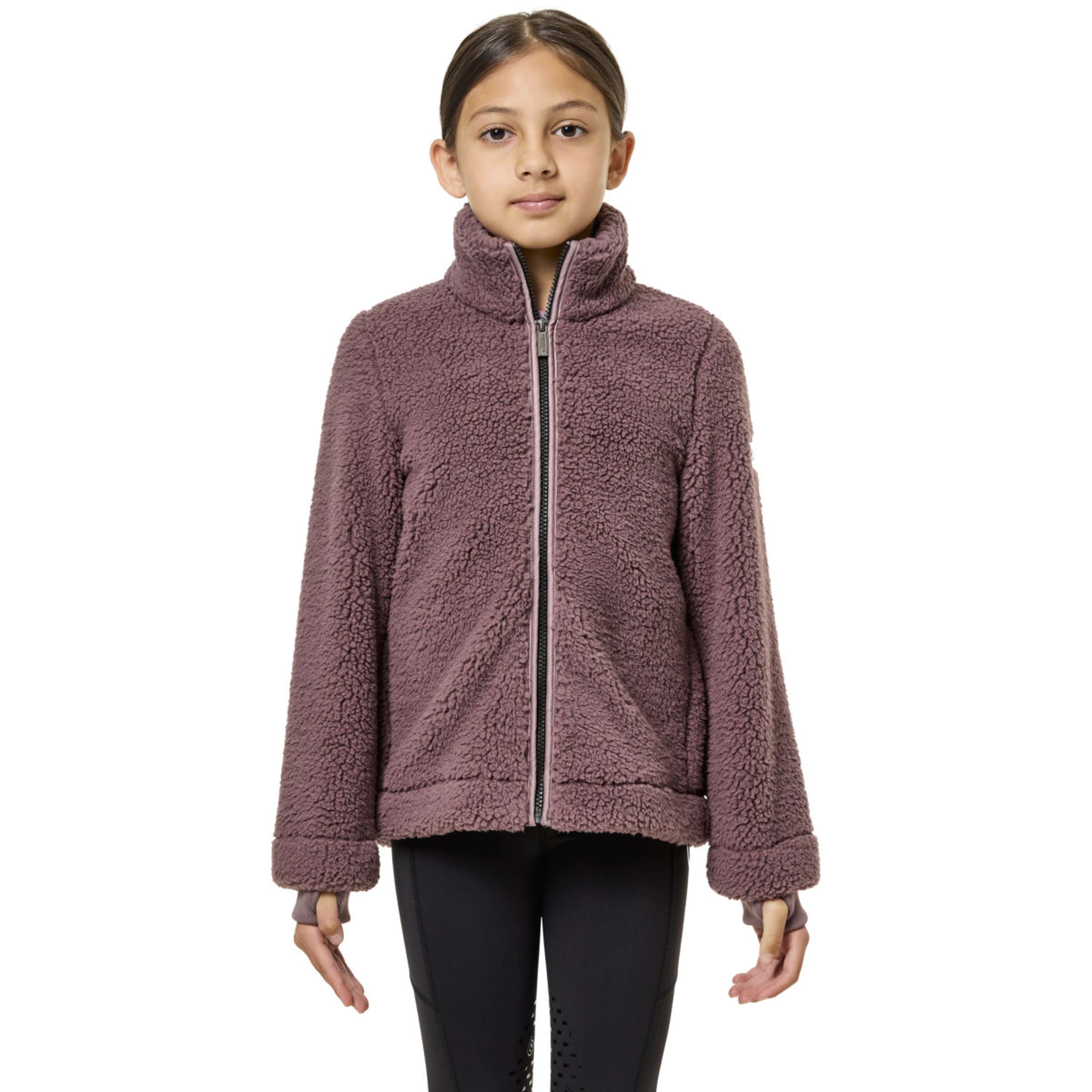Equestrian Stockholm Fleecejacke Teddy Young Rider Blush
