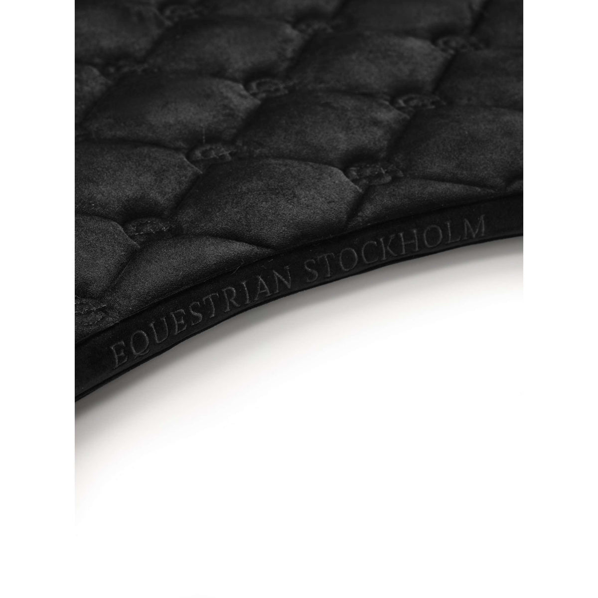 Equestrian Stockholm Schabracke Velvet Dressur Schwarz