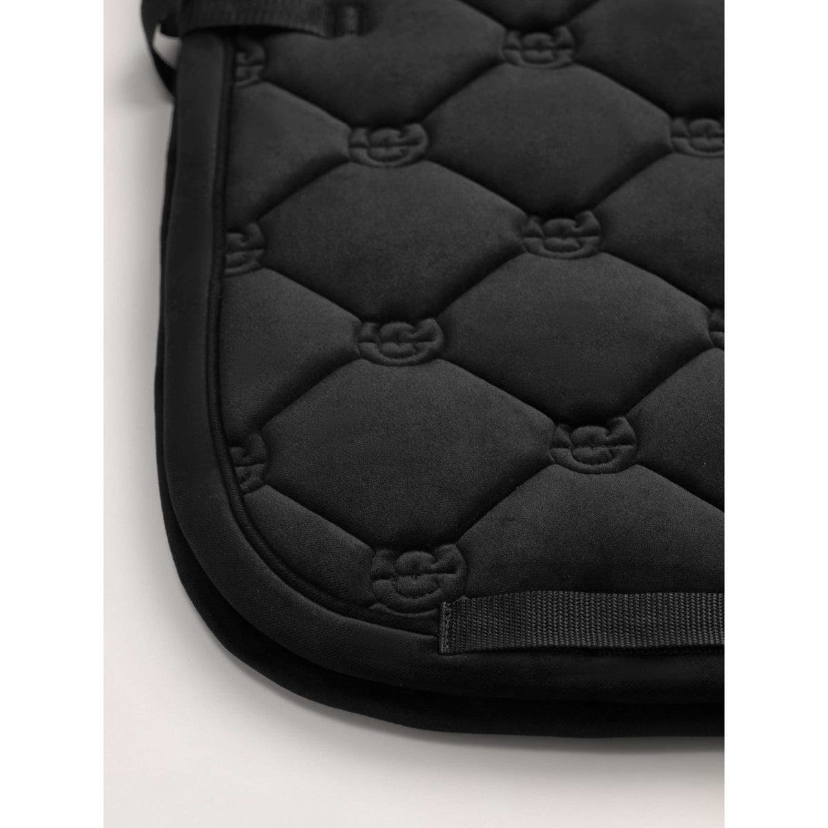Equestrian Stockholm Schabracke Velvet Dressur Schwarz