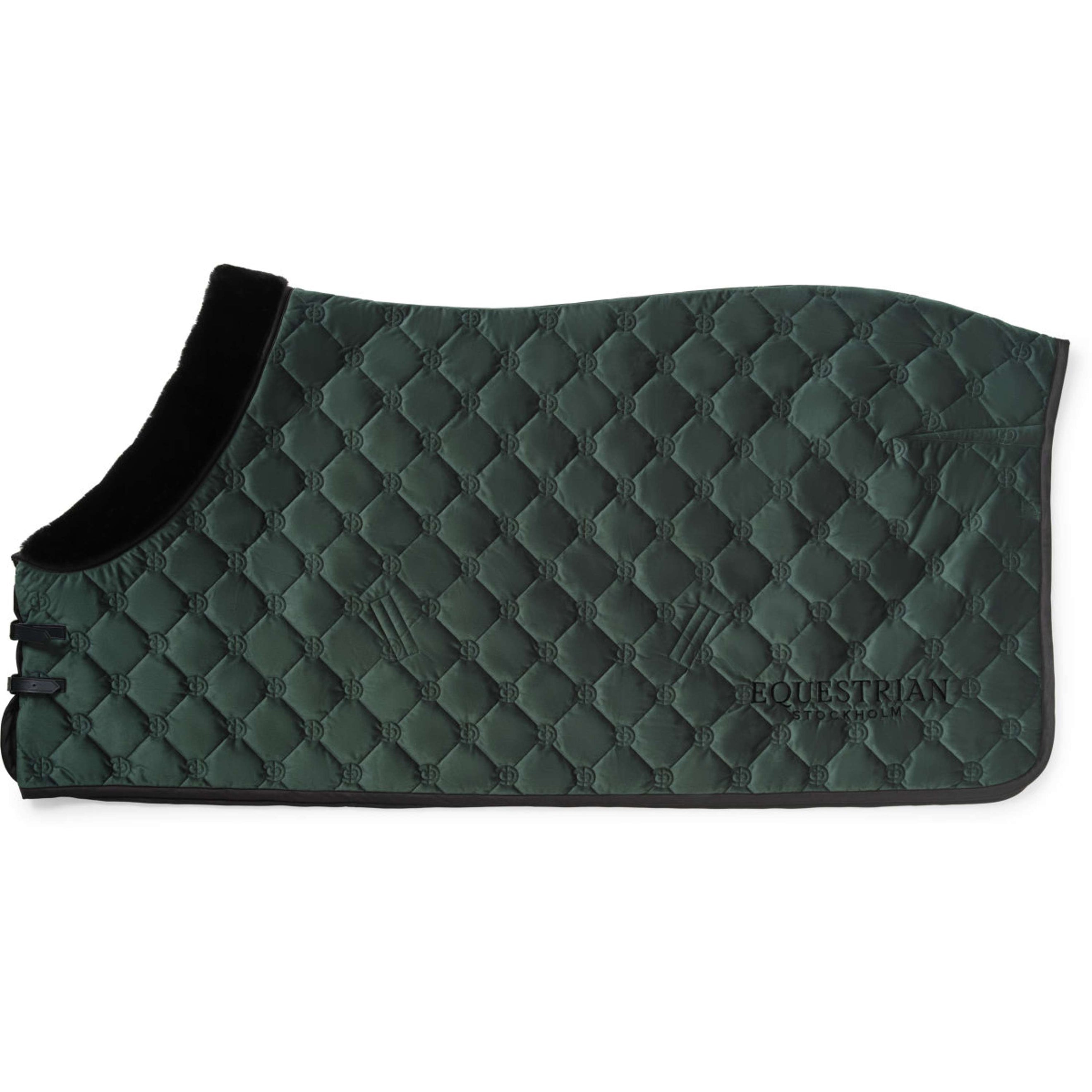 Equestrian Stockholm Fleecedecke Velvet Sycamore Green