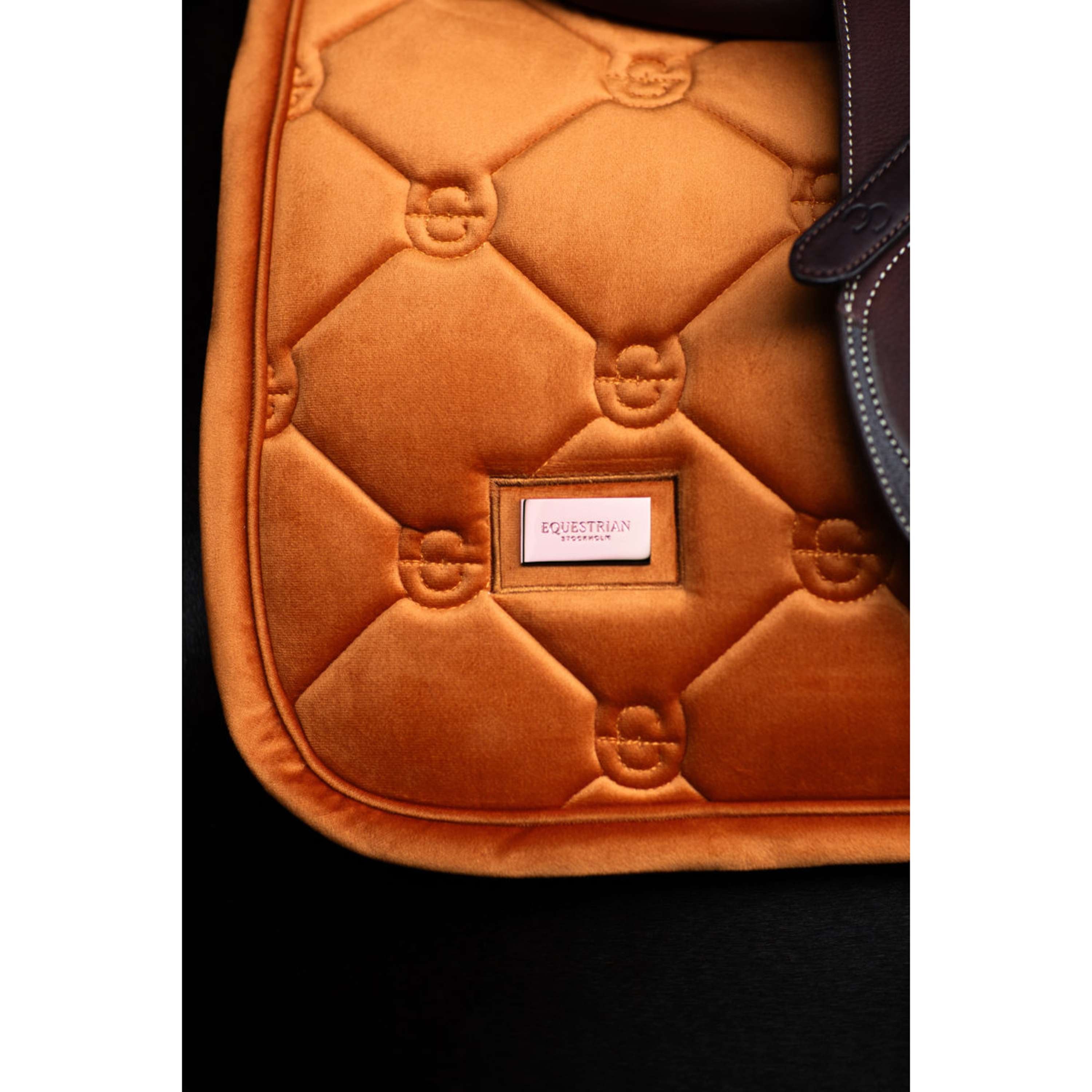 Equestrian Stockholm Schabracke Velvet Springen Chestnut