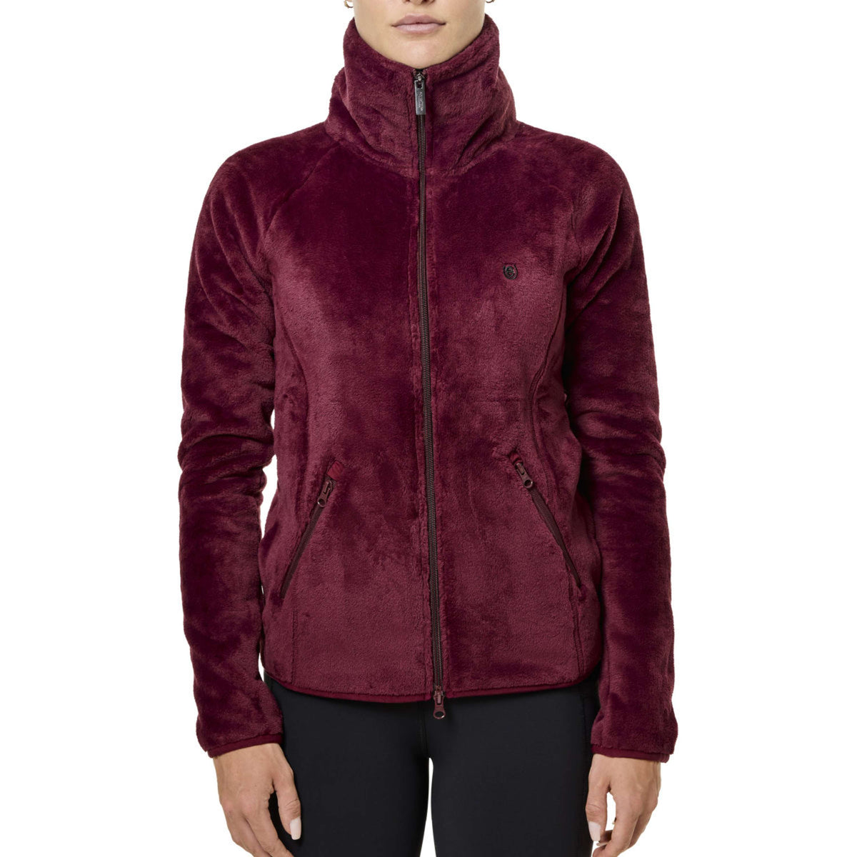 Equestrian Stockholm Fleecejacke Velvet Merlot