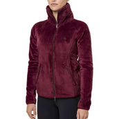 Equestrian Stockholm Fleecejacke Velvet Merlot