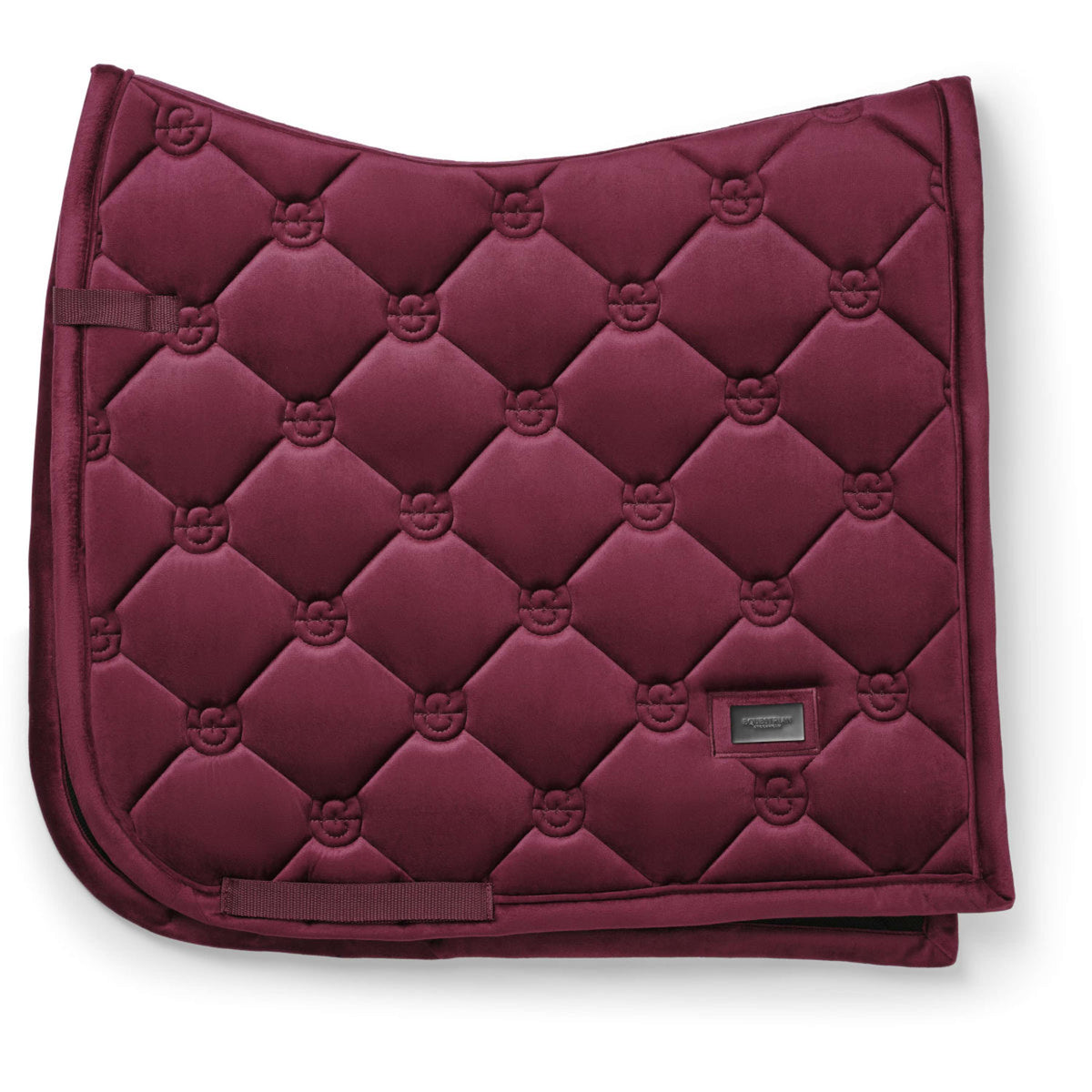 Equestrian Stockholm Schabracke Velvet Dressur Merlot