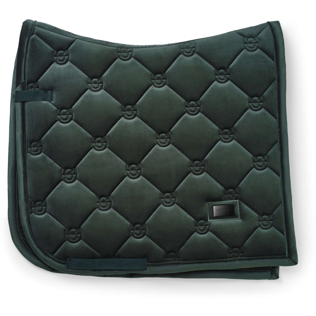 Equestrian Stockholm Schabracke Velvet Dressur Sycamore Green
