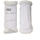 Equestrian Stockholm Gamaschen White Silver
