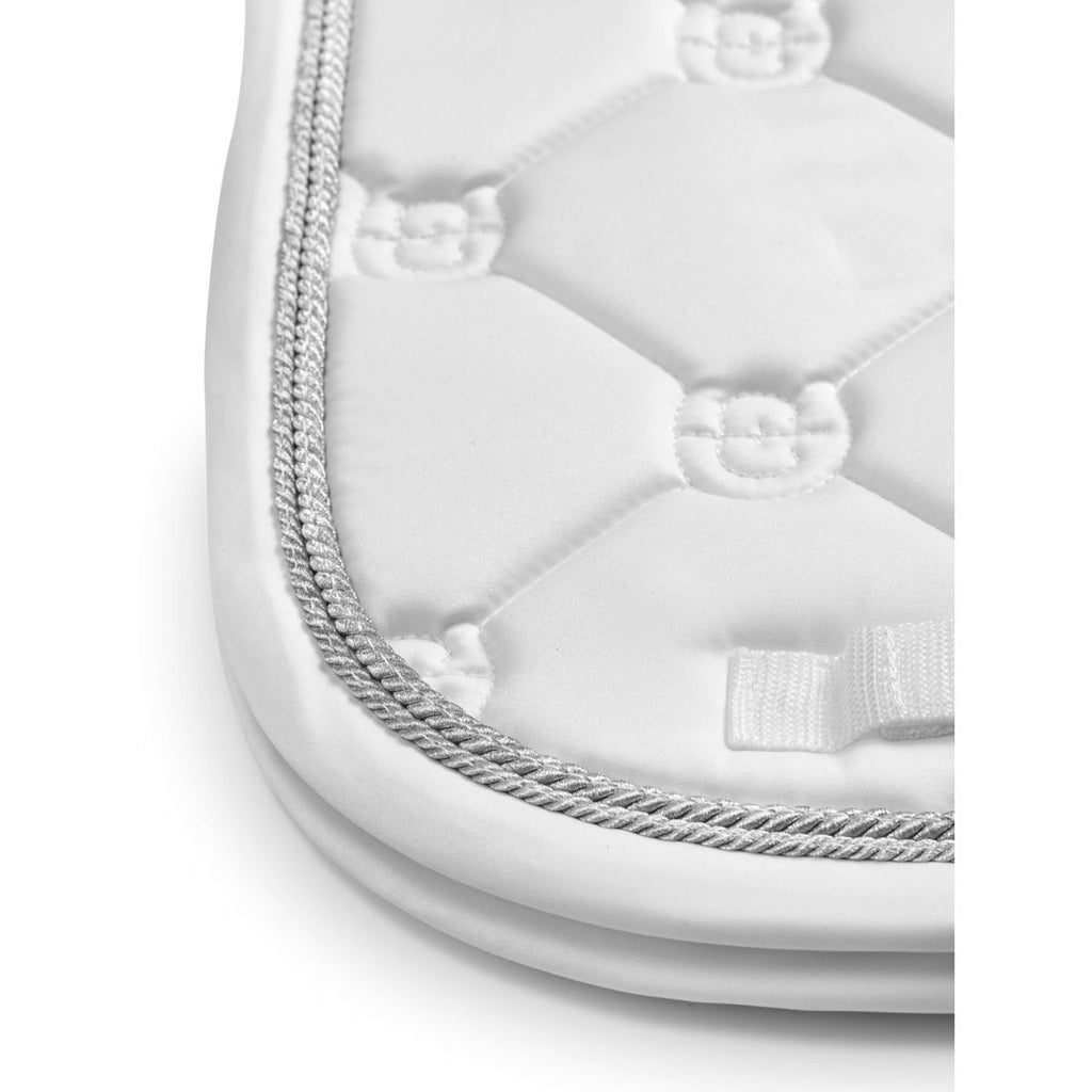 Equestrian Stockholm Schabracke Dressur White Silver