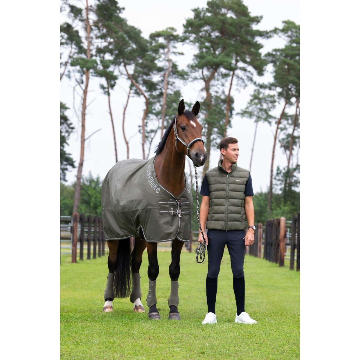 Eskadron Turnout Rug Classic Sports Light Dusty Olive