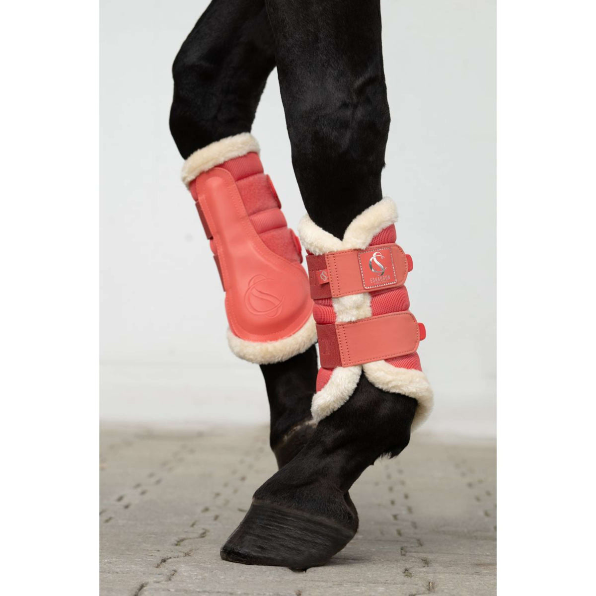 Eskadron Dressage Boots Classic Sports '25 Mesh Fauxfur Coral Blossom