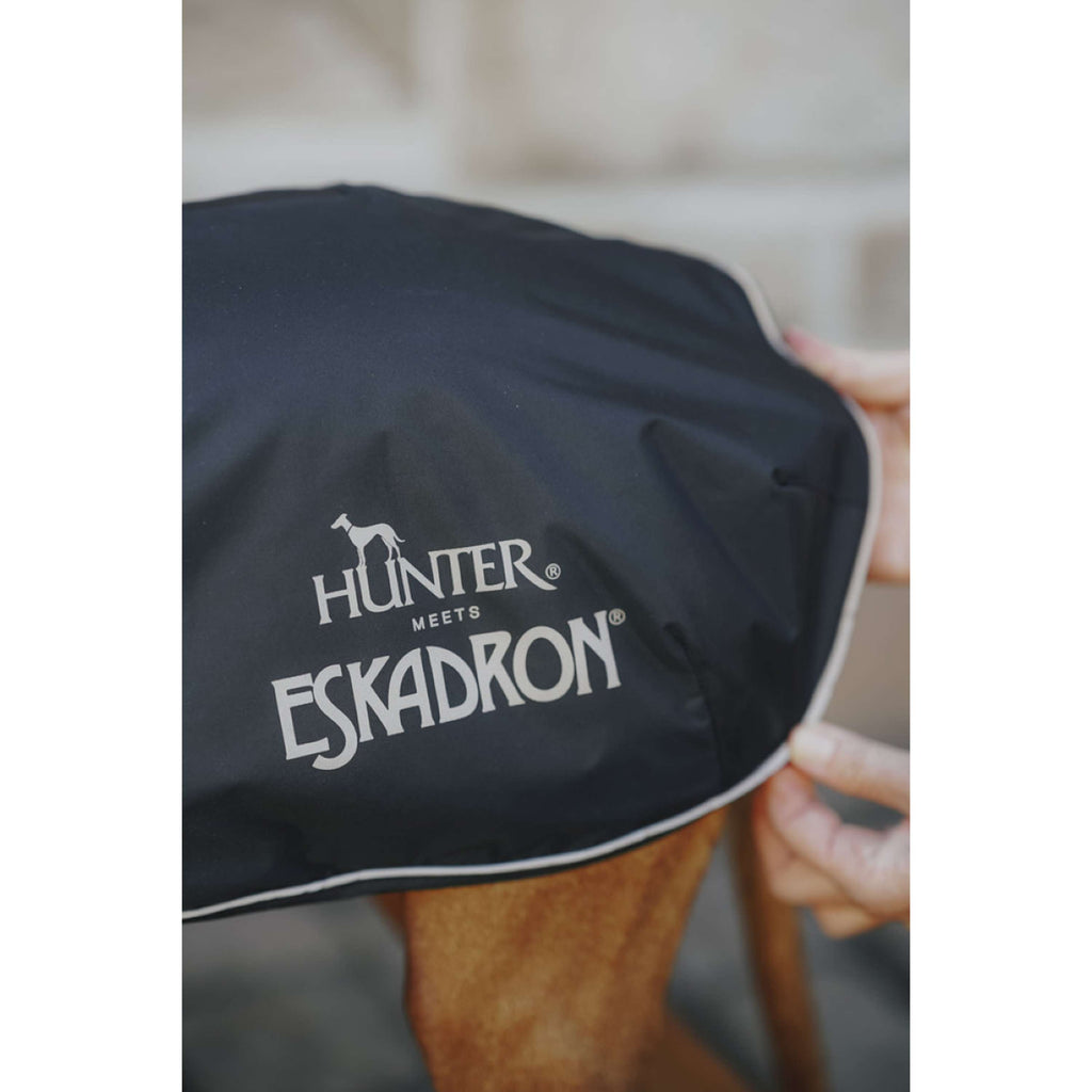 Hunter x Eskadron Hunde Wintermantel Vario Schwarz