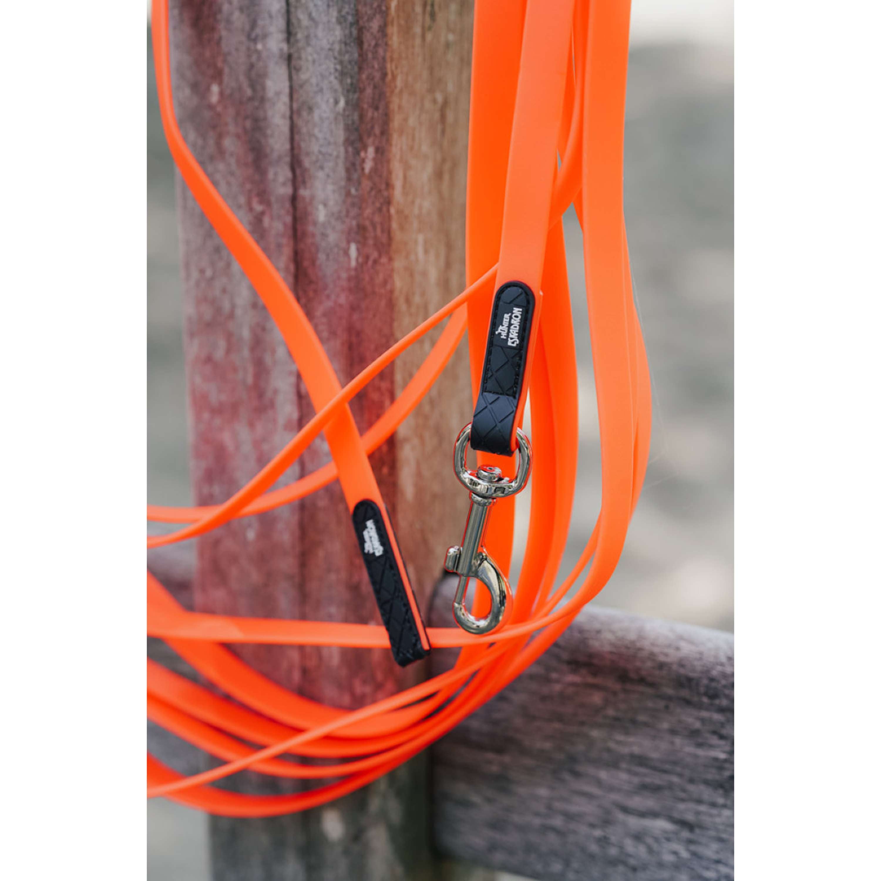 Hunter x Eskadron Hundeleine Spark Tracking Neonorange