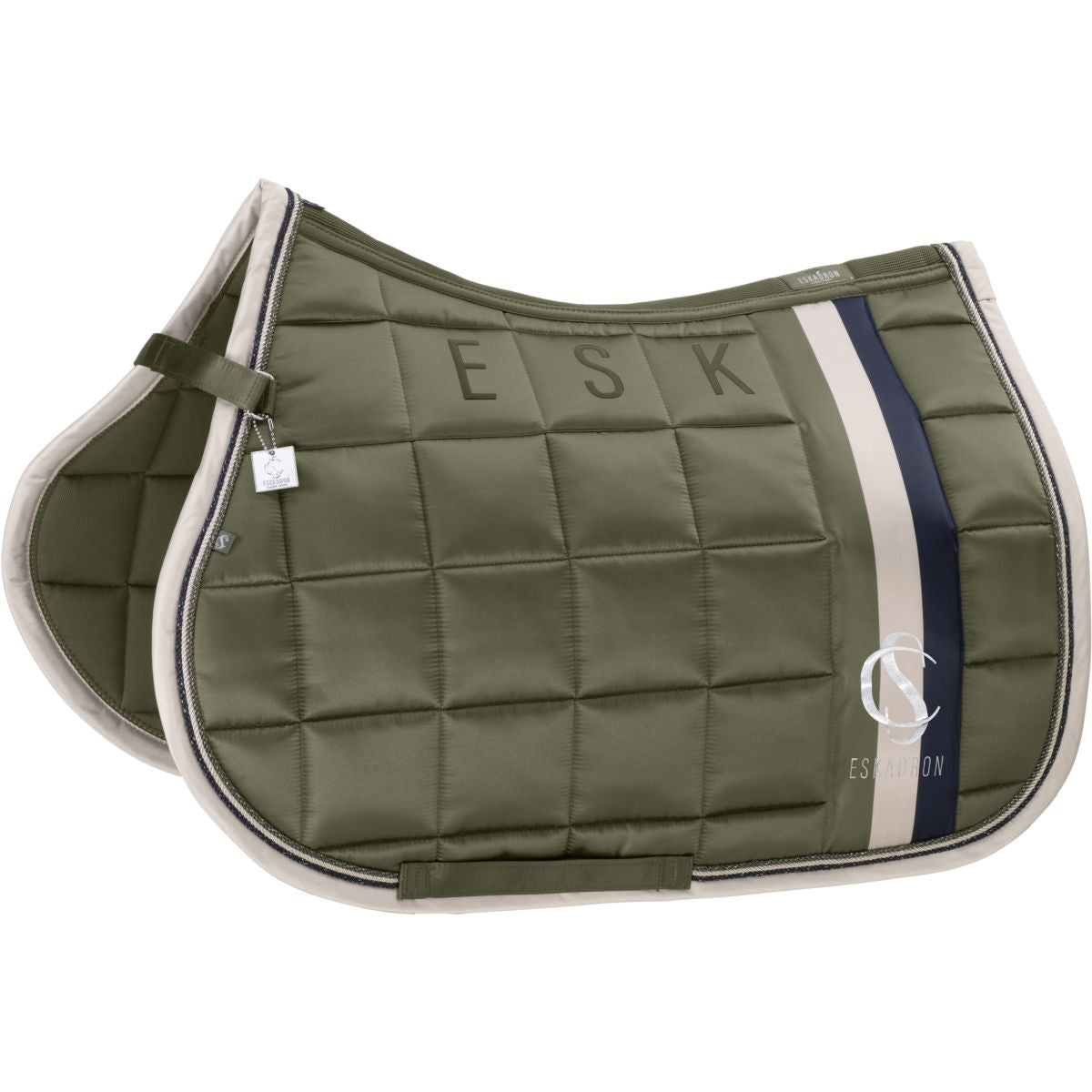 Eskadron Schabracke Classic Sports Big Square Mattgloss Vielseitig Dusty Olive