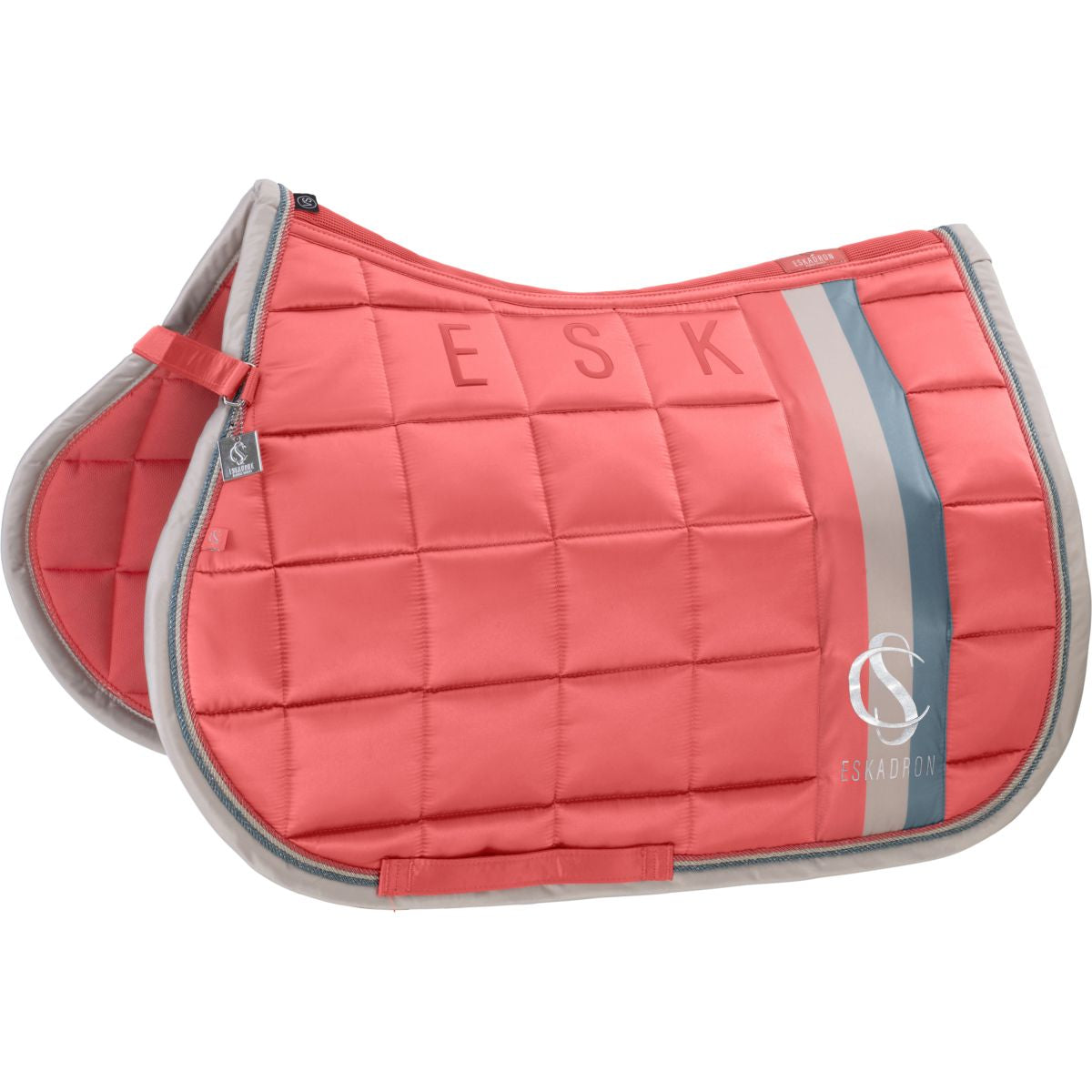 Eskadron Schabracke Classic Sports Big Square Mattgloss Vielseitig Coral Blossom