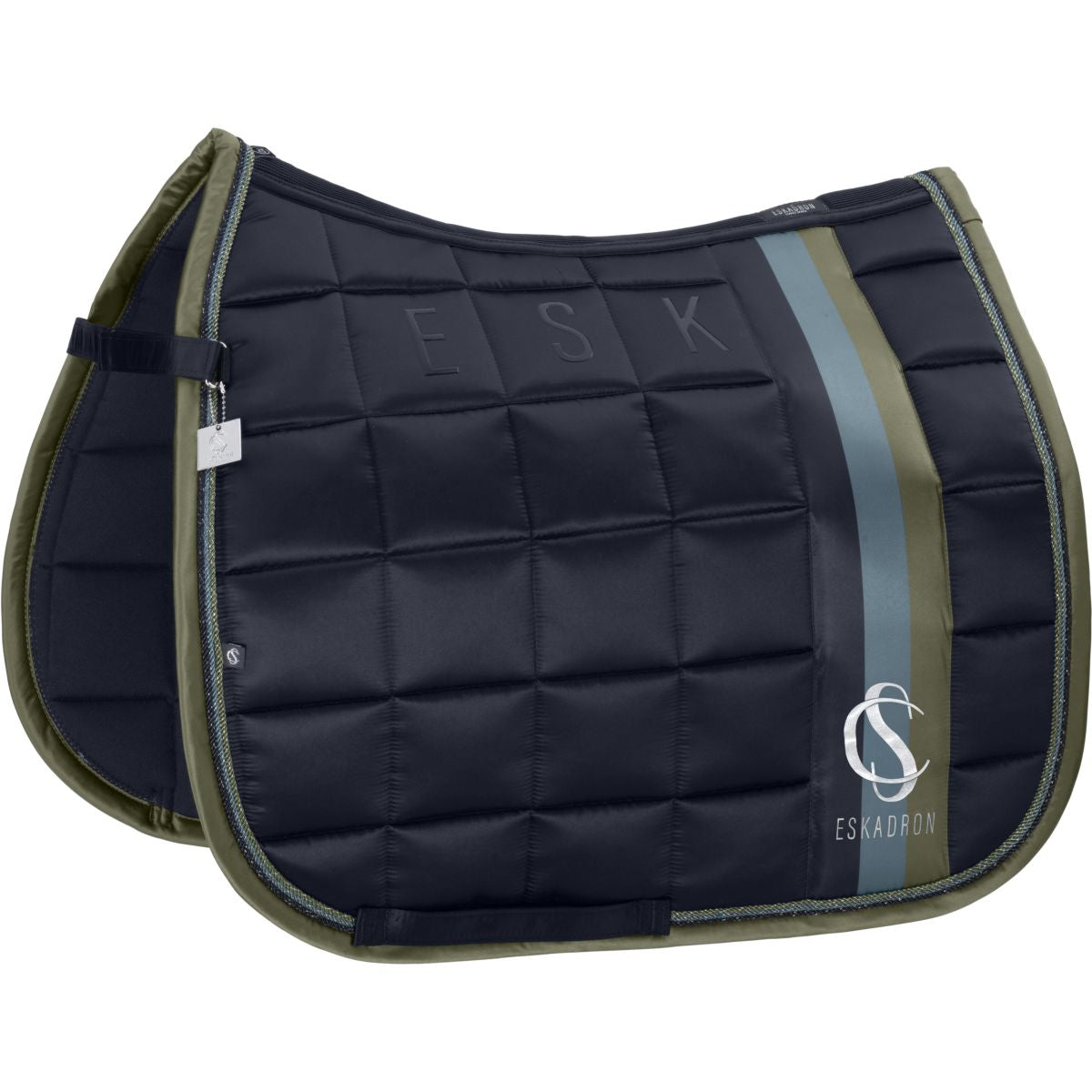 Eskadron Schabracke Classic Sports Big Square Mattgloss Shetty Vielseitig Navy