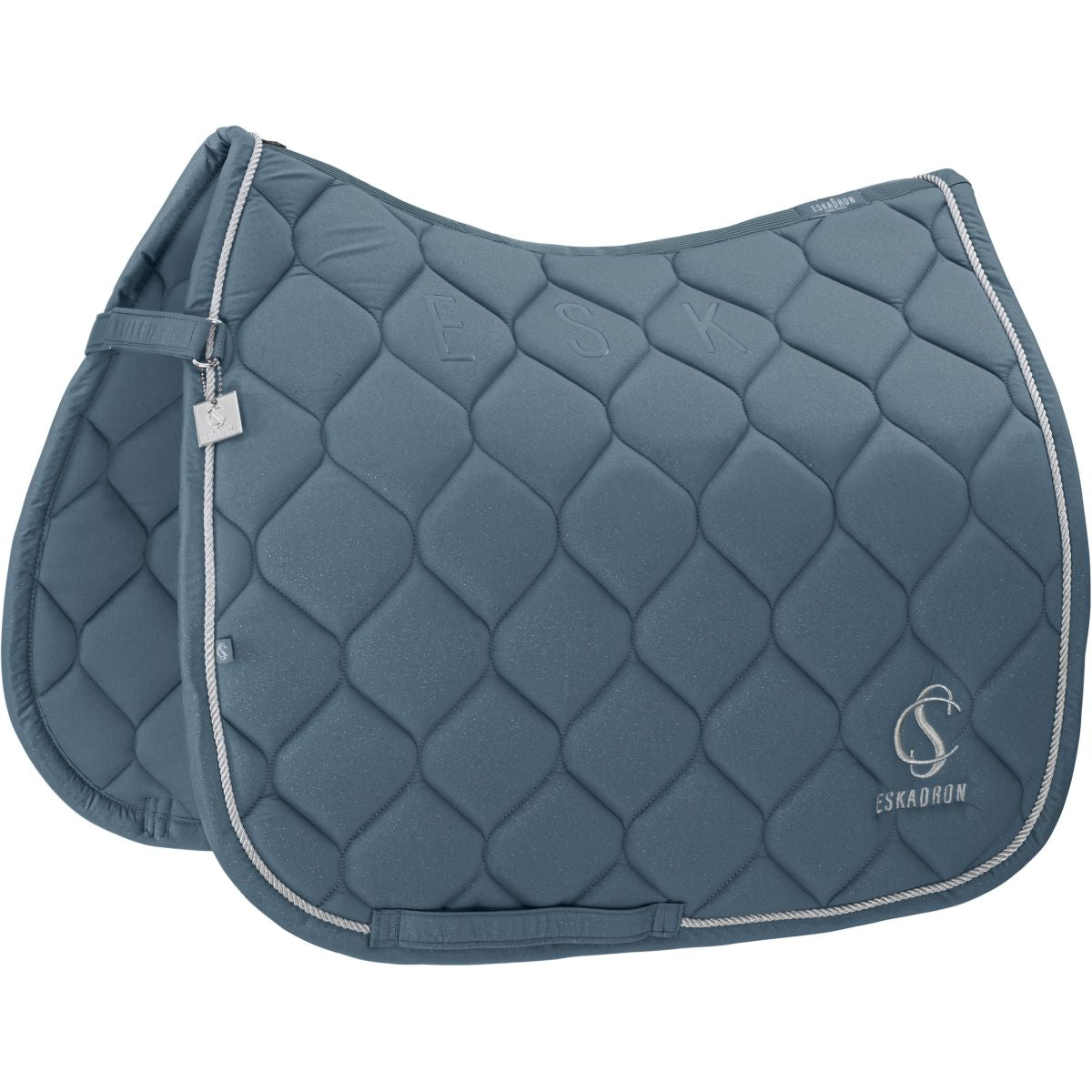 Eskadron Schabracke Classic Sports Sparkle Dressur Steel Blue