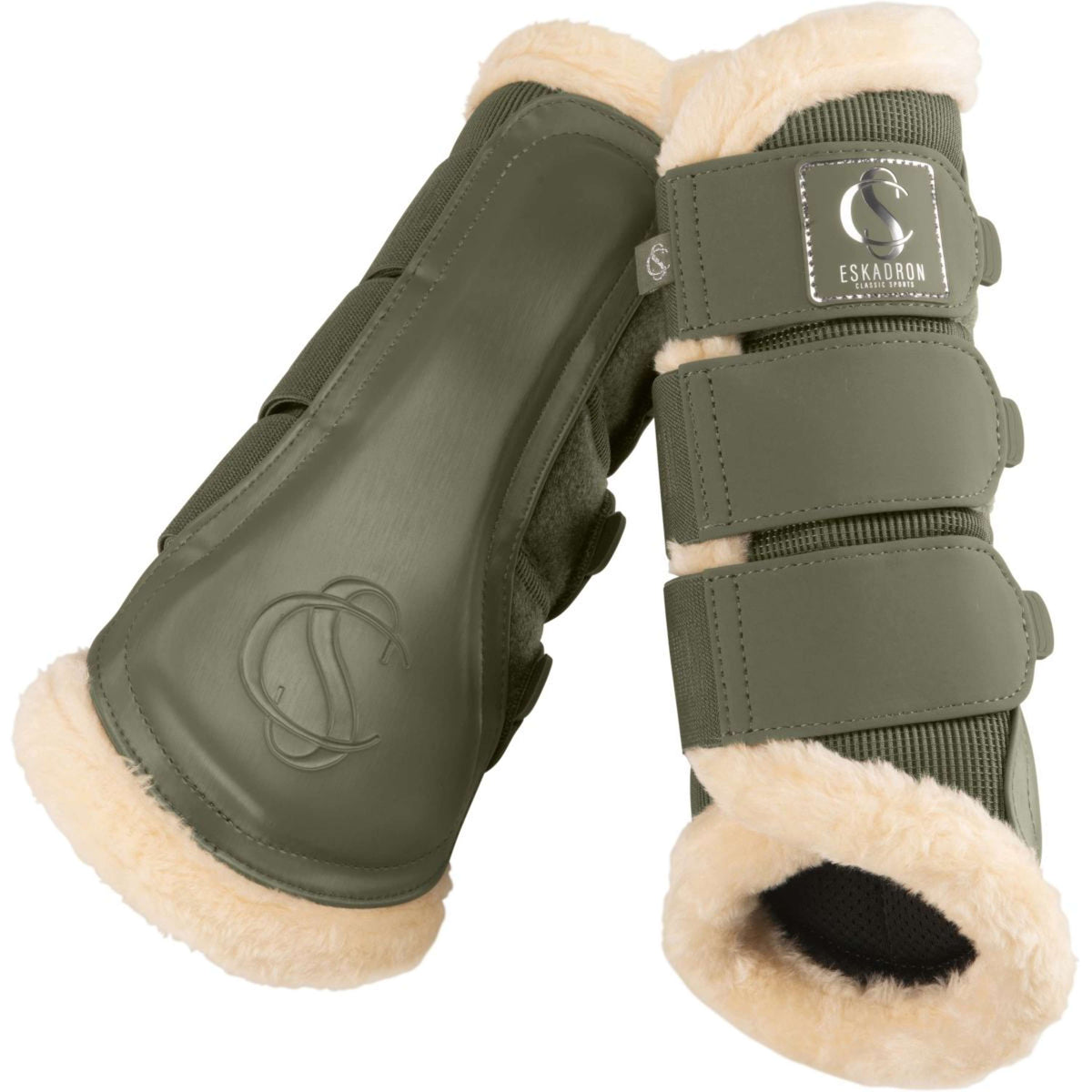 Eskadron Dressage Boots Classic Sports '25 Mesh Fauxfur Dusty Olive