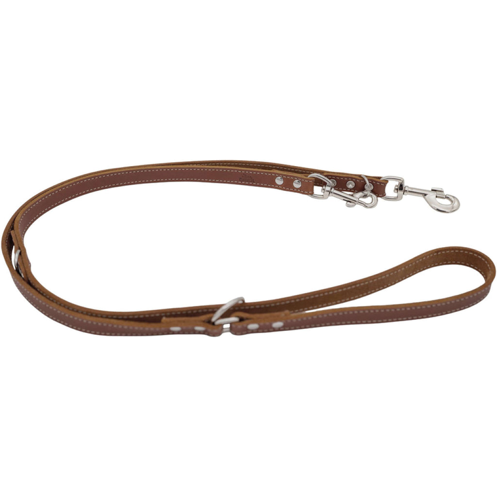 Hunter x Eskadron Hundeleine Craft Adjust Cognac