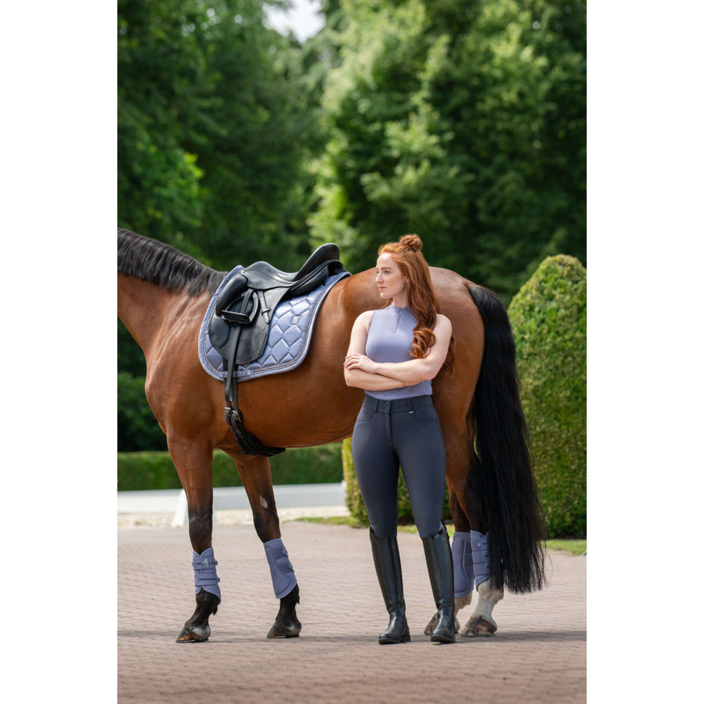 Eskadron Schabracke Classic Sports Satin Frills Dressur Orchid