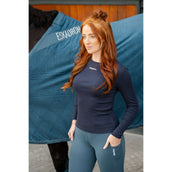 Eskadron Langarm Classic Sports Rib Navy
