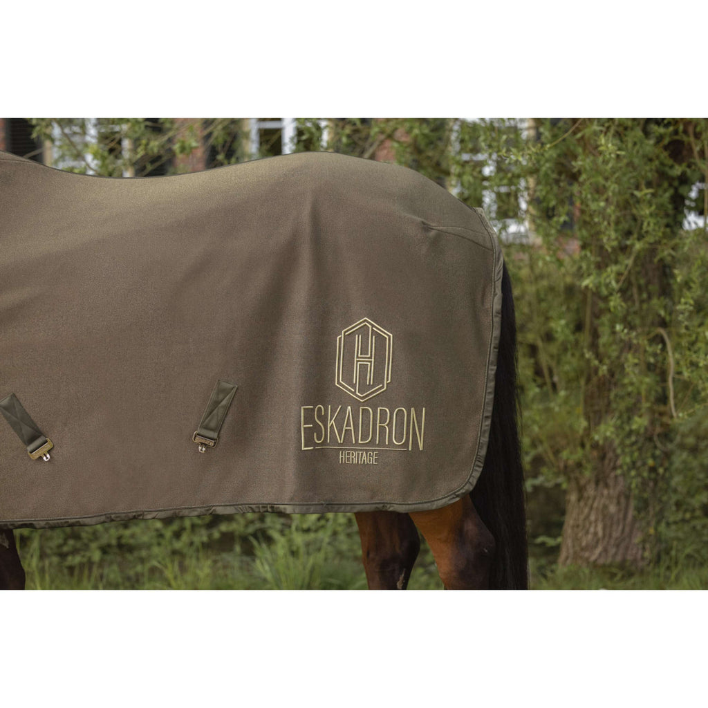 Eskadron Abschwitzdecke Heritage Jersey Sparkle Deep Moss